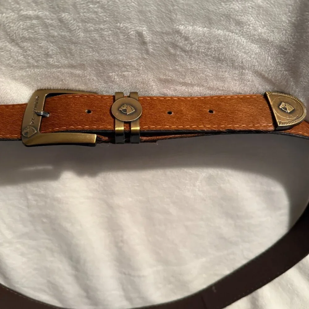 Argentina- Cow Hide Hair on Leather Belt